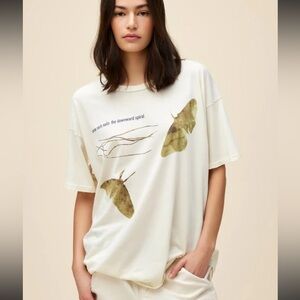 DAYDREAMER Nine In Nails NIN Downward Spiral Tee in Stone Vintage XL